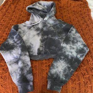 3 for $23 Tie dye cropped hoodie
